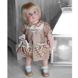 Doll OOAK Gotz Artist Hildegard Gunzel (Germany) Lore vinyl doll - $199